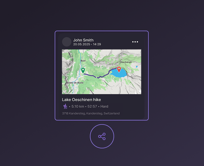 Image for Share routes with your friends